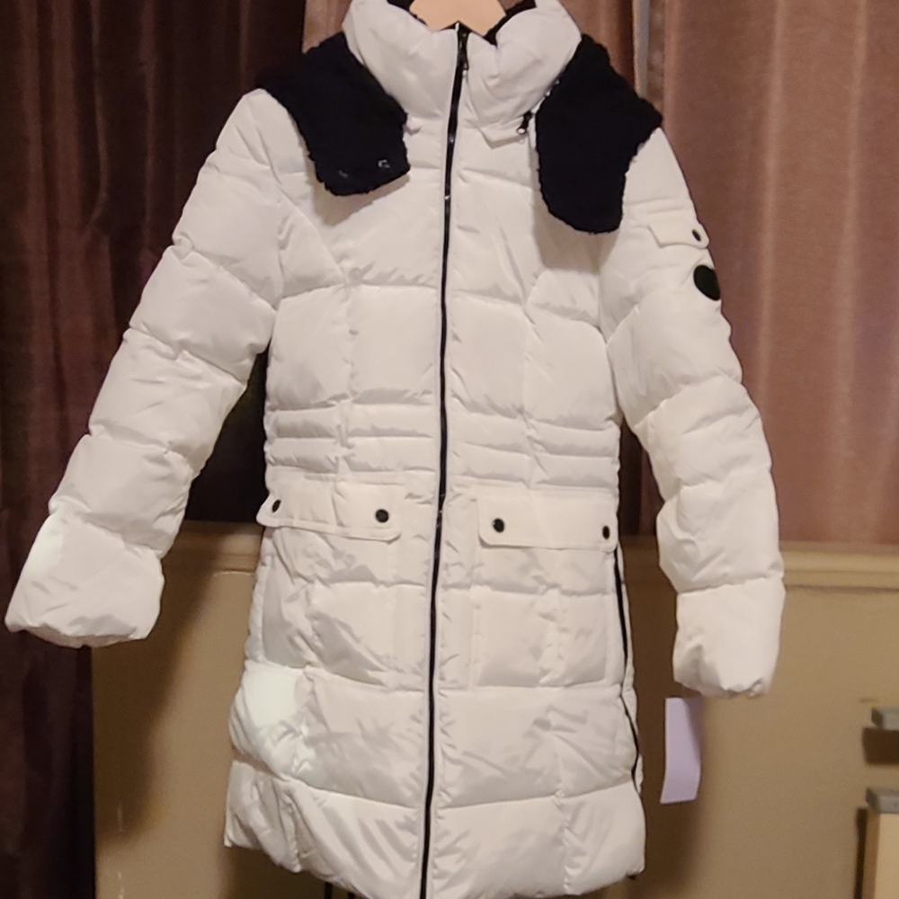 Steve Madden Long Puffer Size Small - Picture 1 of 8